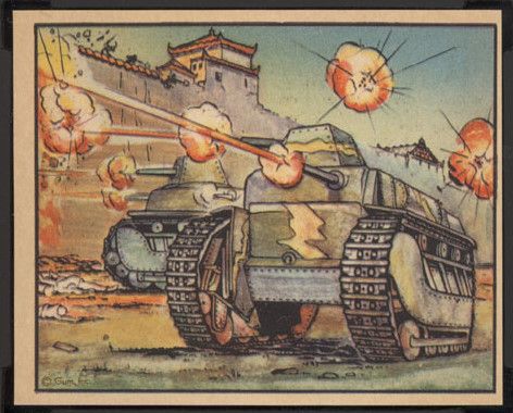 51 Tokio Tanks In Action At Nanking